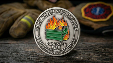 Dumpster Fire Challenge Coin: Meaning, Symbolism & Resilience