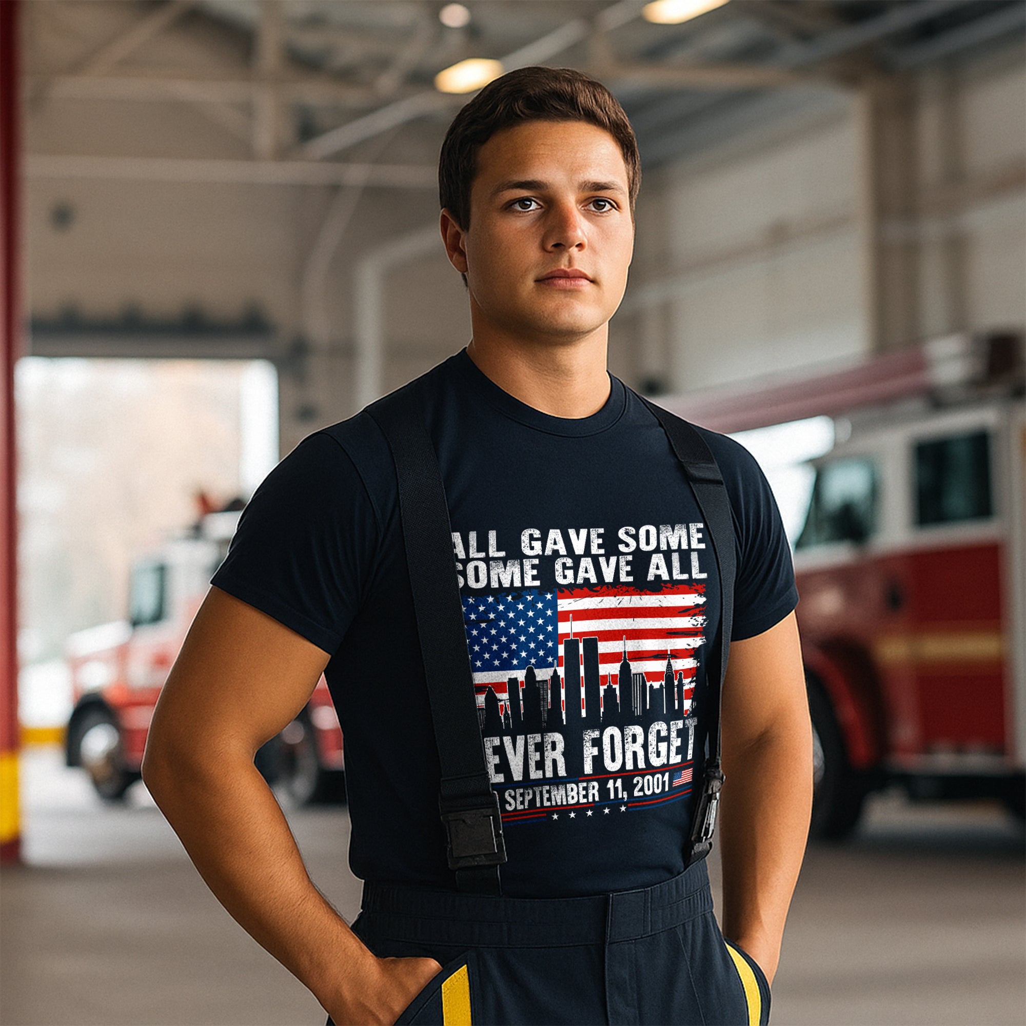Never Forget Sep 11 Unisex Premium Tee
