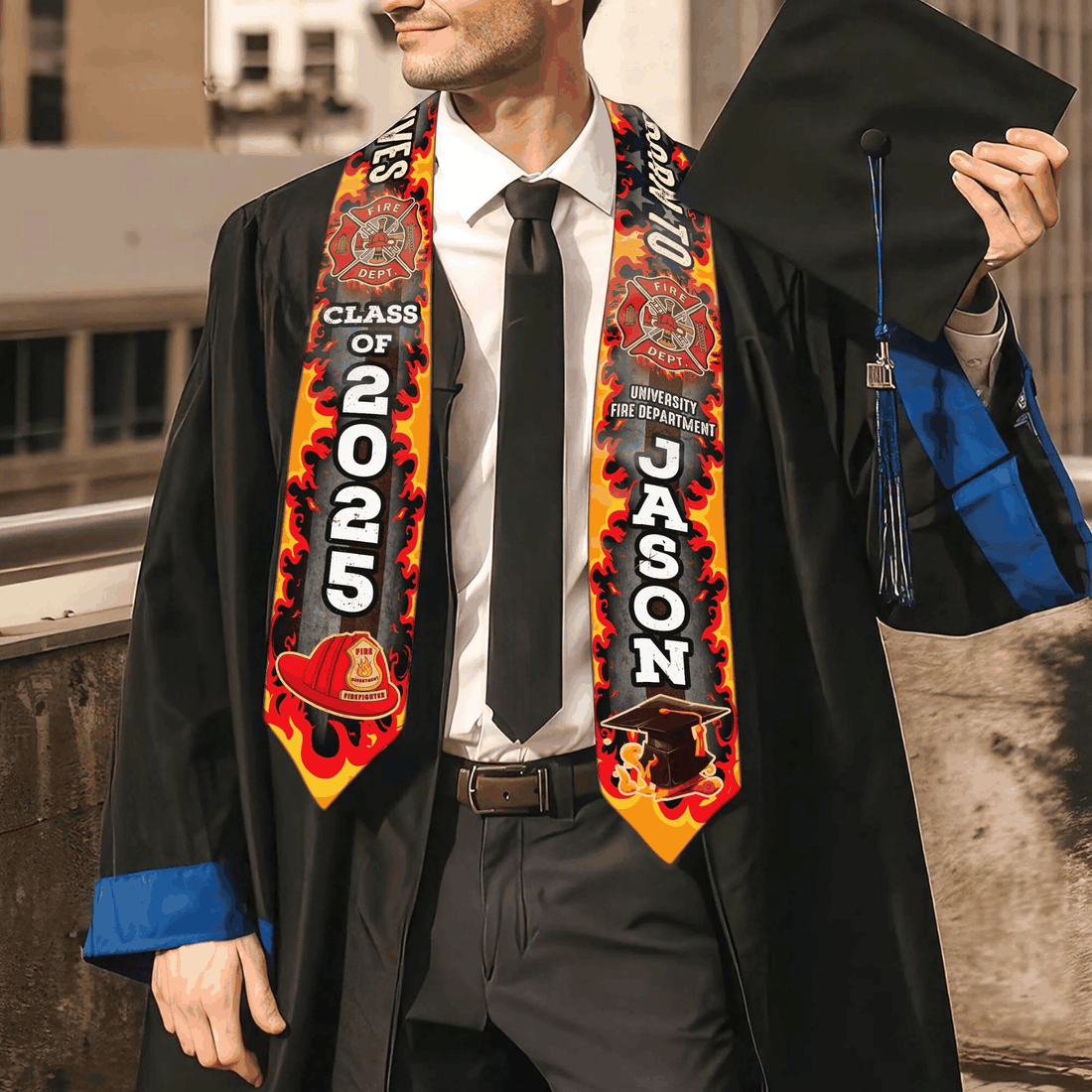 Firefighter Graduation Stole