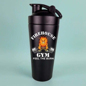 FireHouse Gym Feel The Burn Water Bottle - Firerescuetm LLC