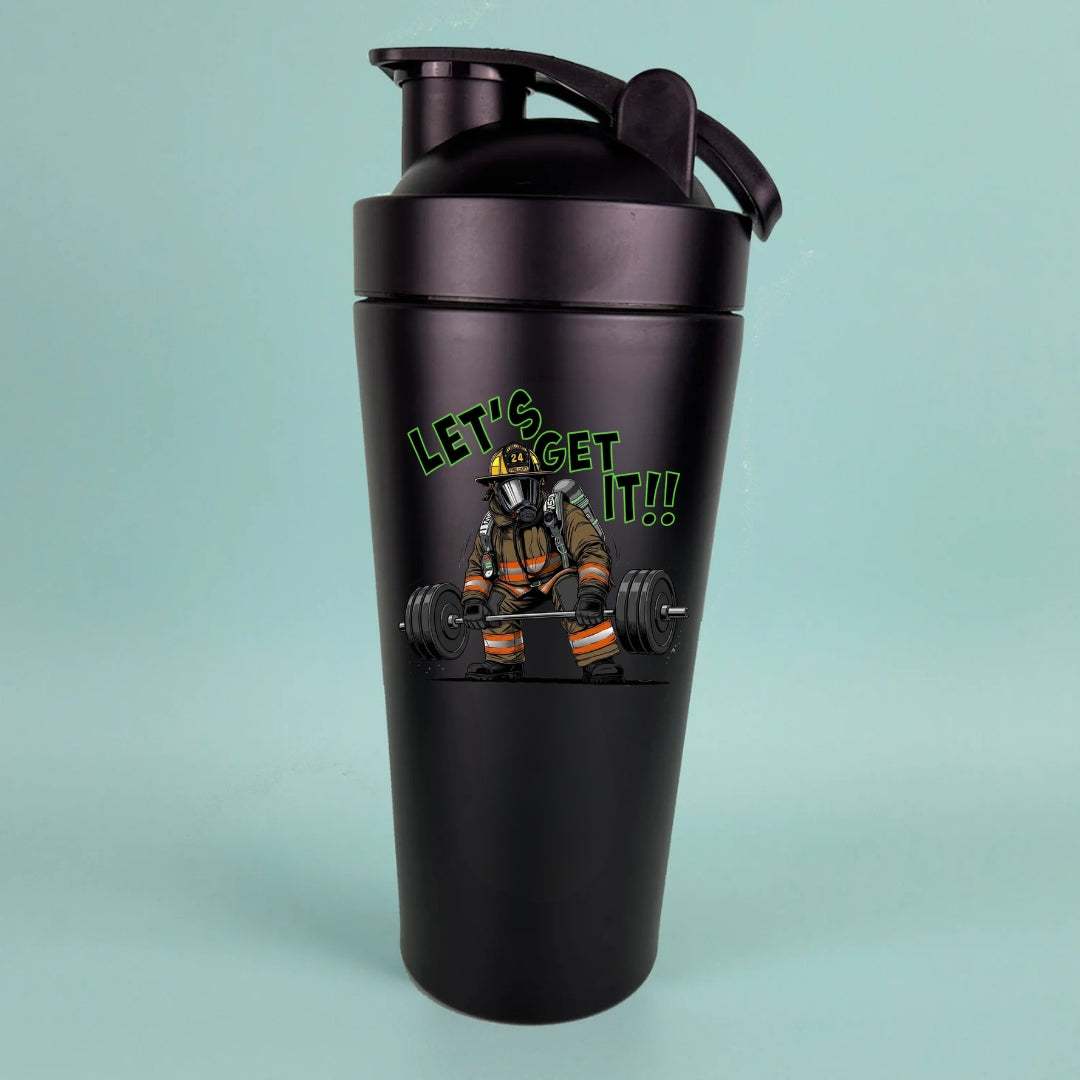 Let's Get It Water Bottle - Firerescuetm LLC
