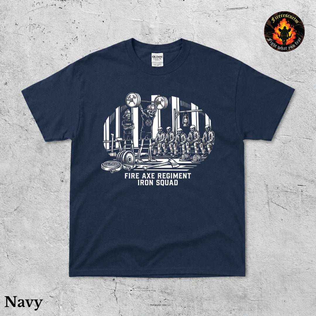 Fire Axe Regiment Iron Squad Shirt - Firerescuetm LLC