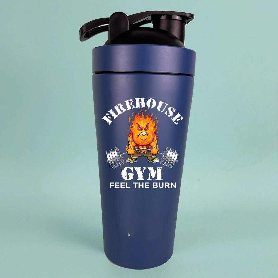 FireHouse Gym Feel The Burn Water Bottle - Firerescuetm LLC