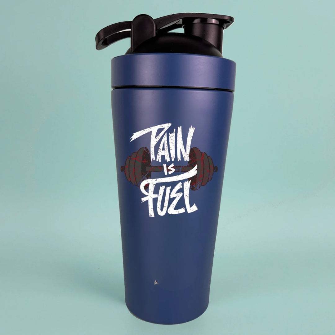Pain Is Fuel Water Bottle - Firerescuetm LLC