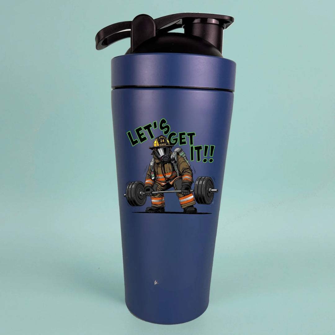 Let's Get It Water Bottle - Firerescuetm LLC