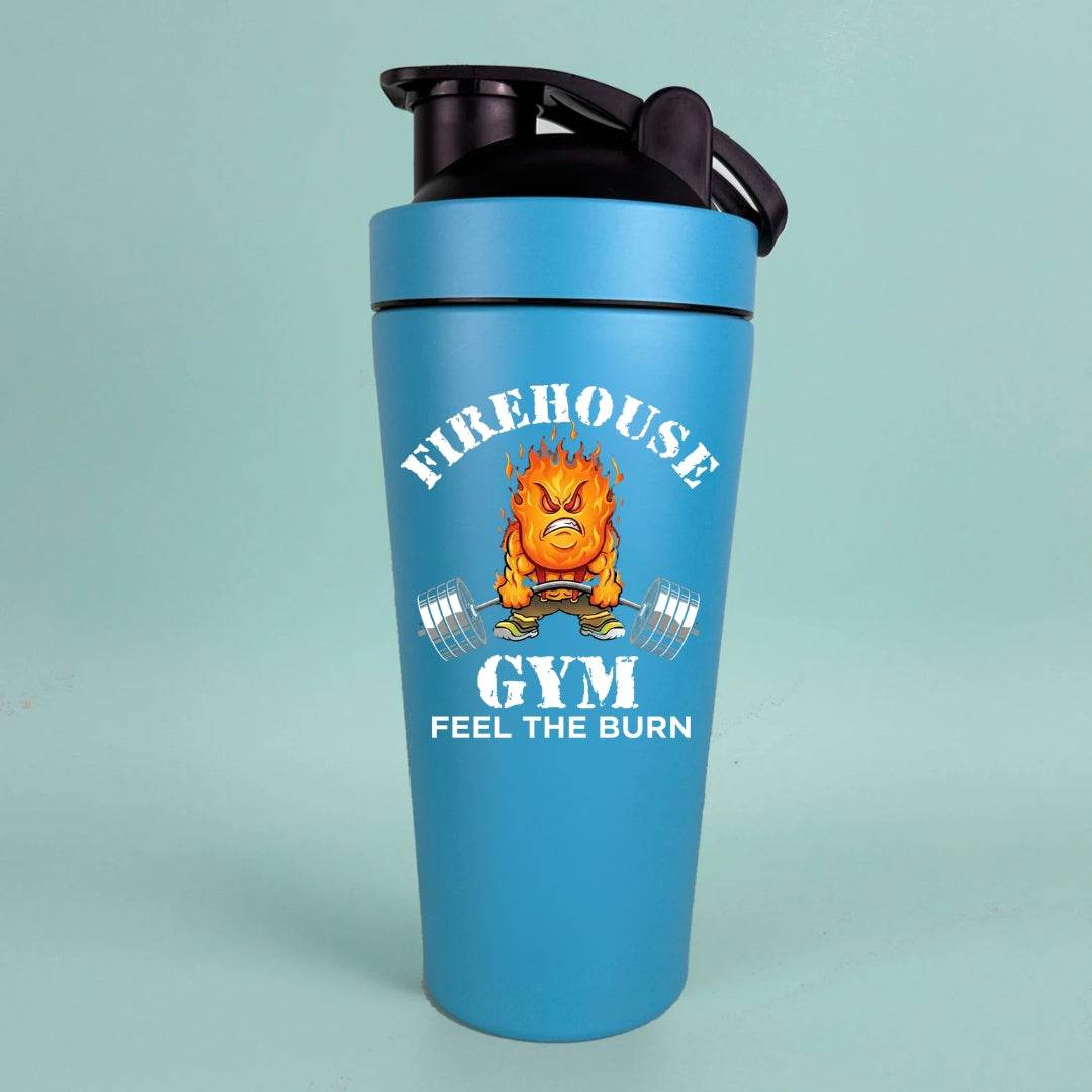 FireHouse Gym Feel The Burn Water Bottle - Firerescuetm LLC