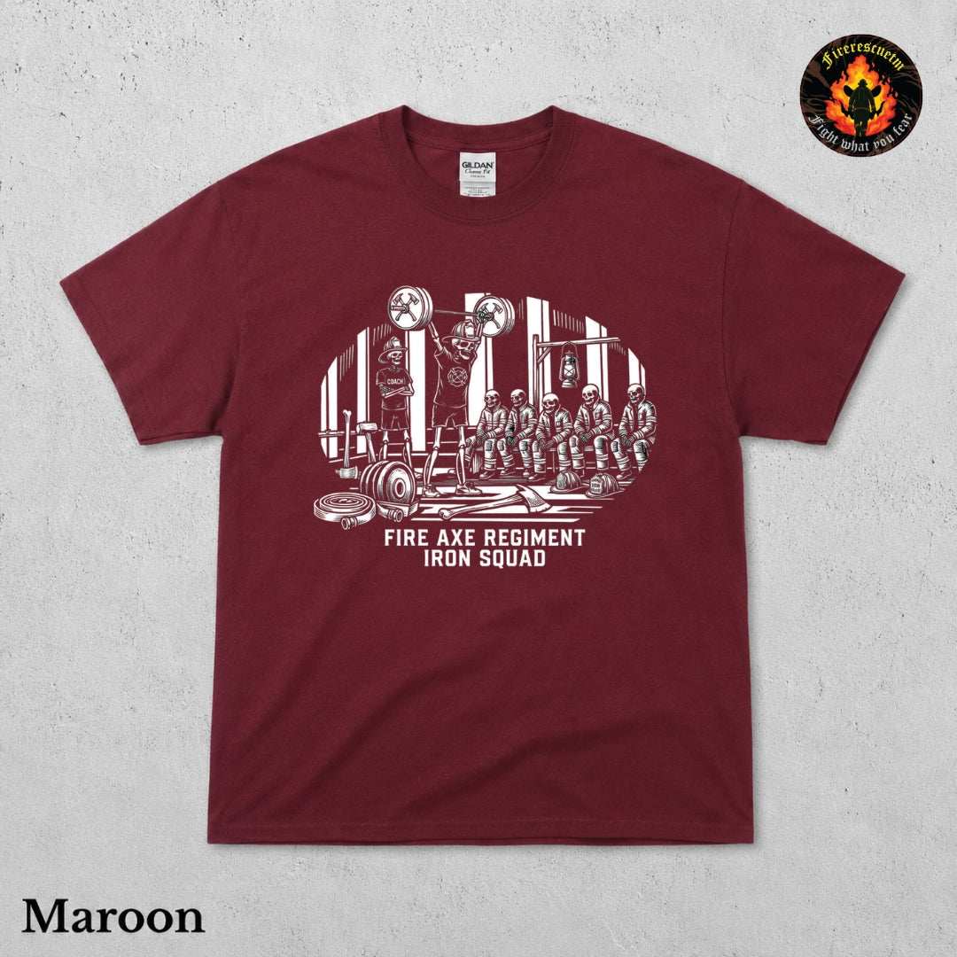 Fire Axe Regiment Iron Squad Shirt - Firerescuetm LLC