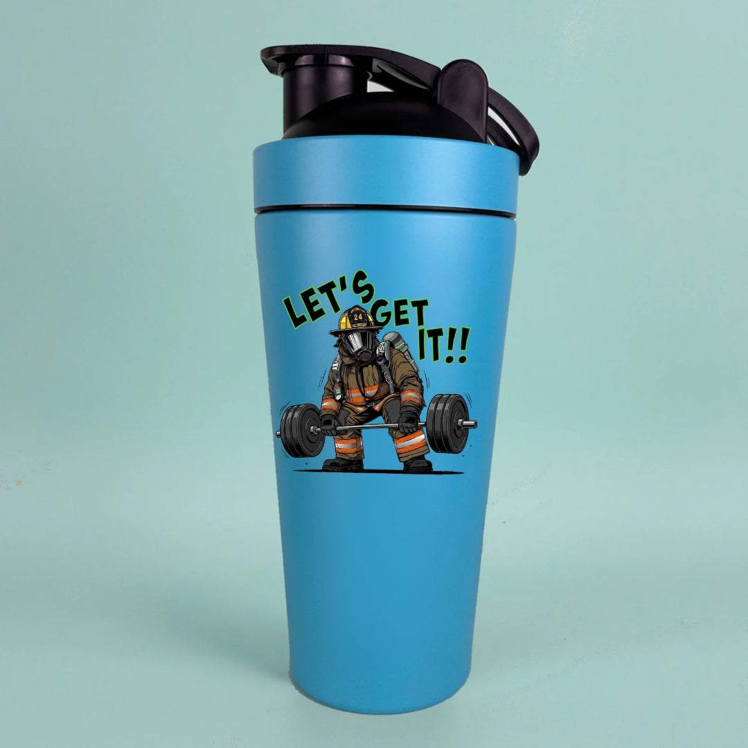 Let's Get It Water Bottle - Firerescuetm LLC