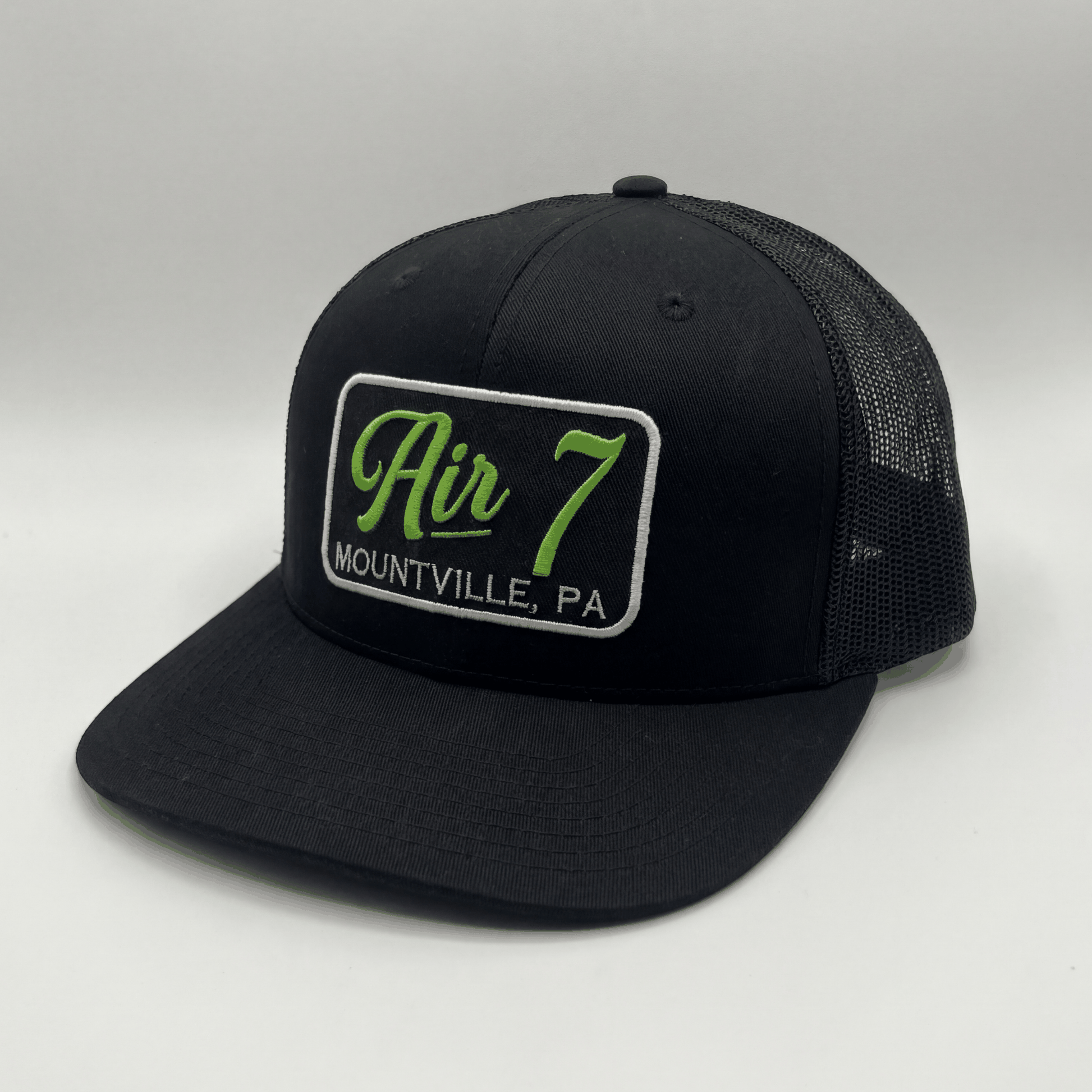 Custom fire department hat with personalized embroidery and adjustable snapback