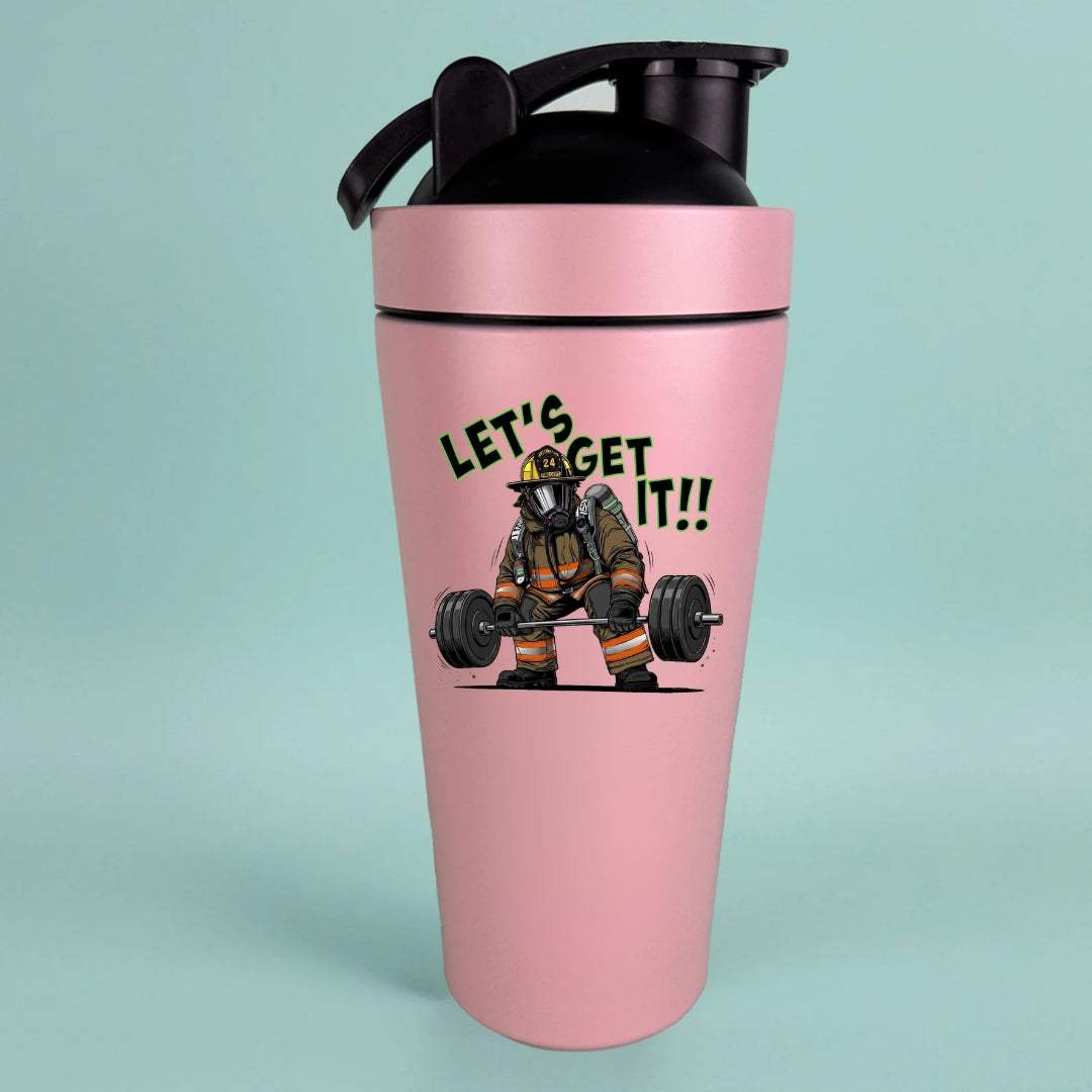 Let's Get It Water Bottle - Firerescuetm LLC