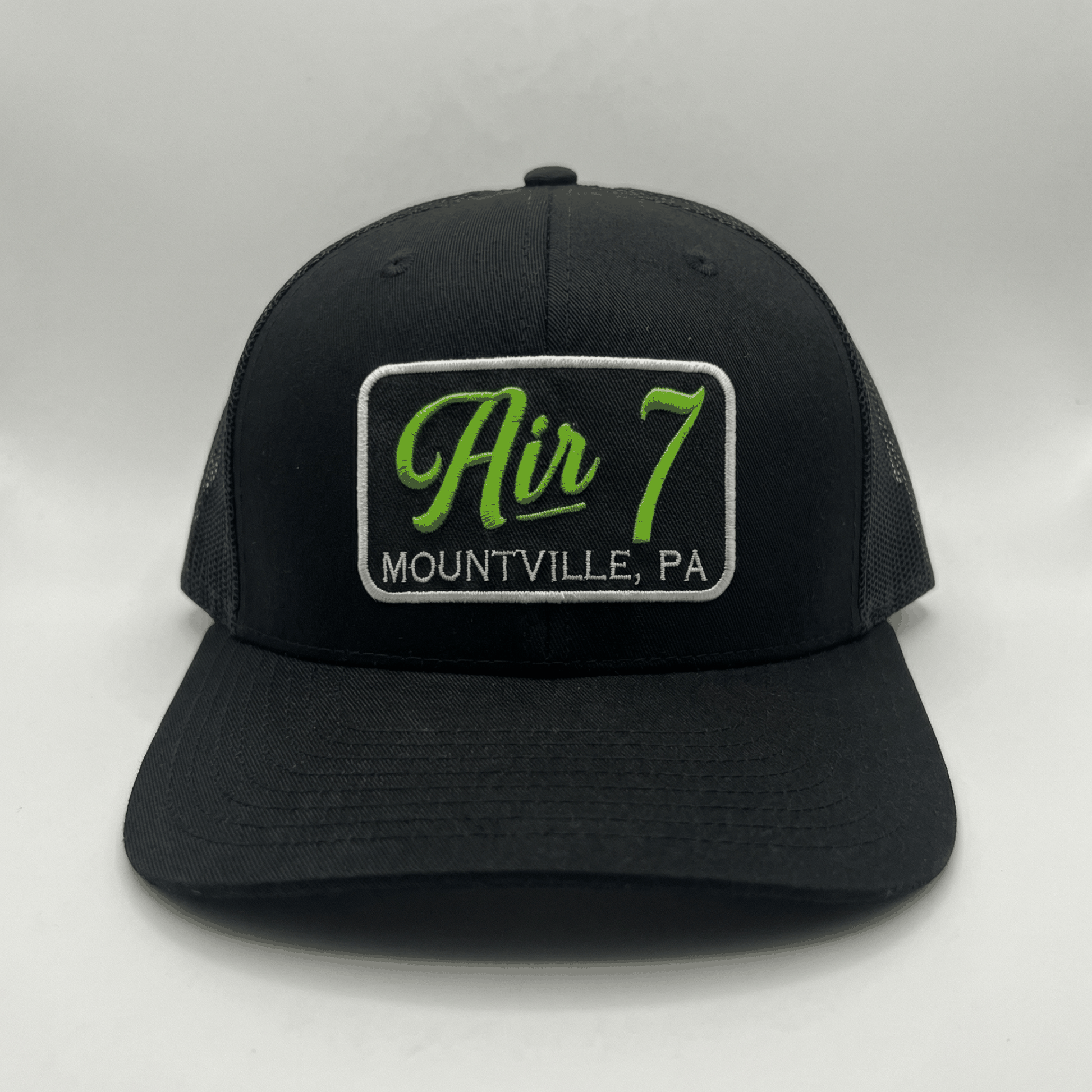 Custom fire department hat with personalized embroidery and adjustable snapback