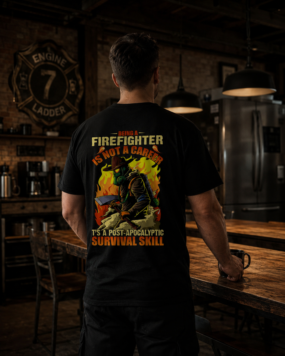 Being A Firefighter Is Not A Career - Fashion Tshirt