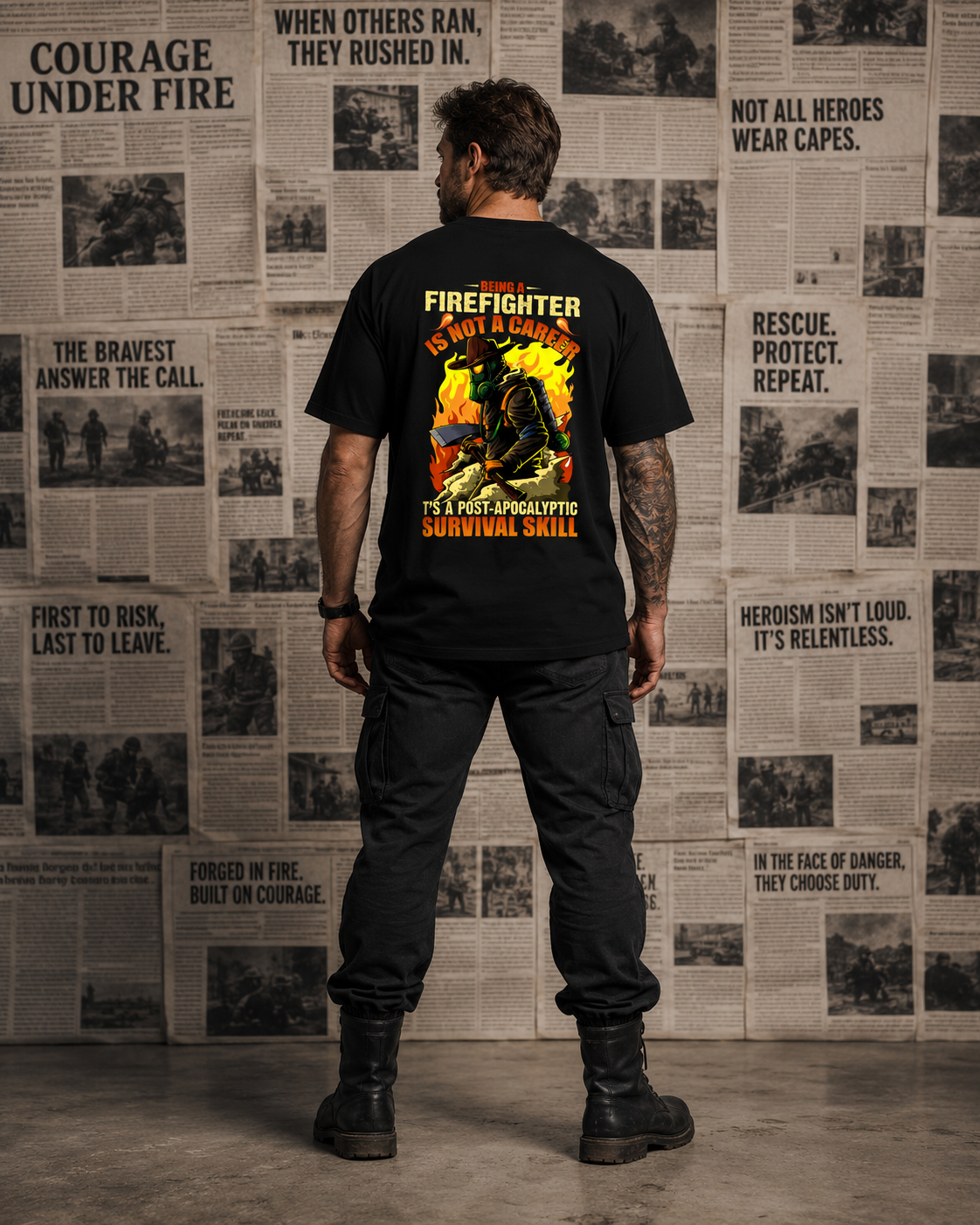 Being A Firefighter Is Not A Career - Fashion Tshirt