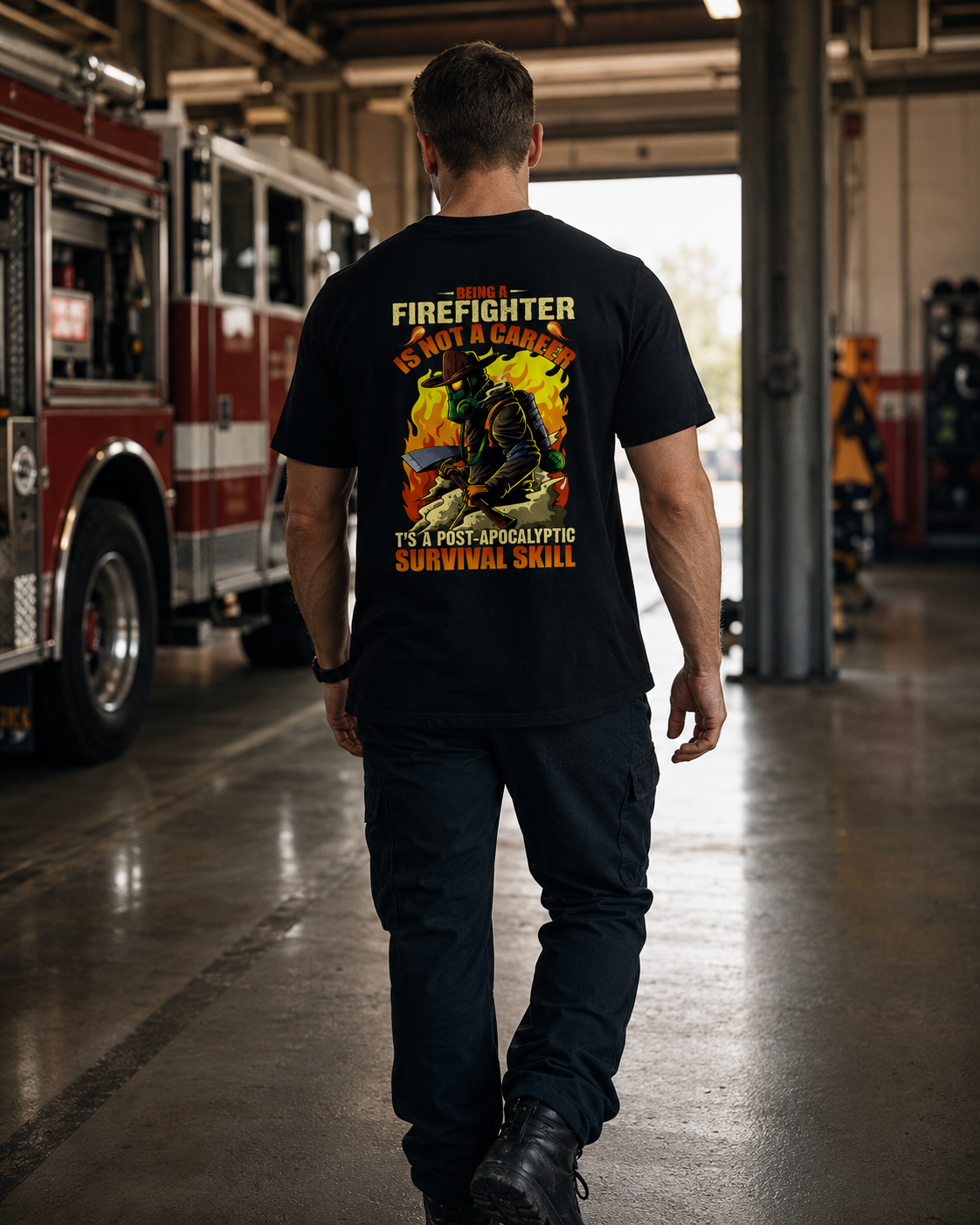 Being A Firefighter Is Not A Career - Fashion Tshirt