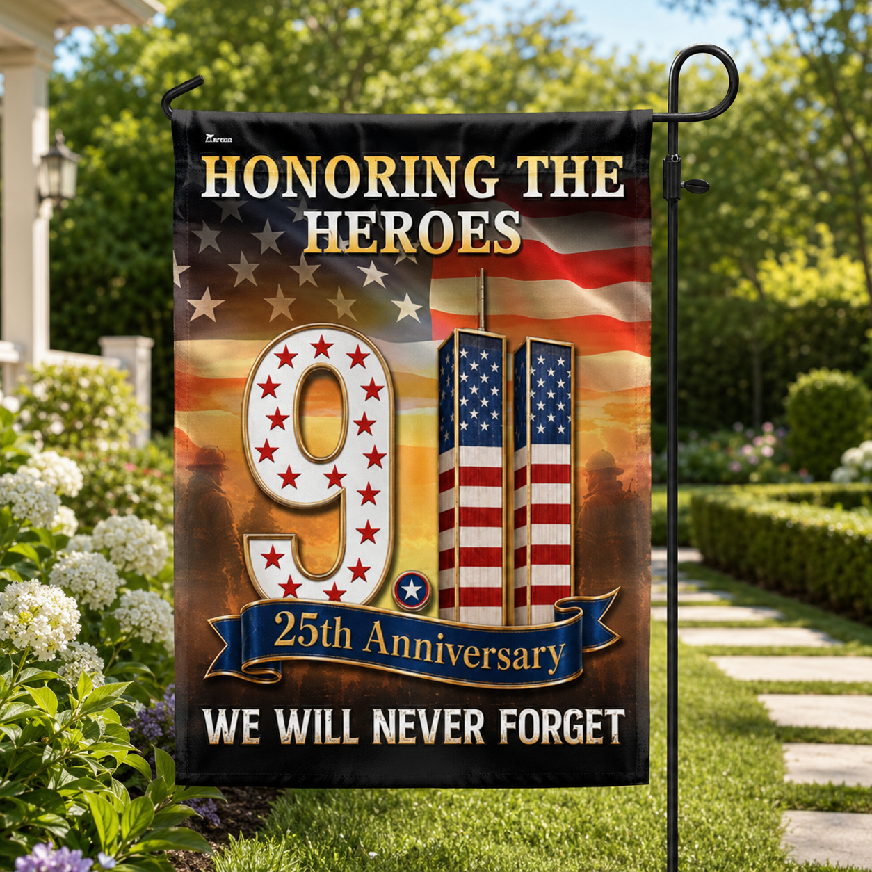 Honoring The Heroes 25th Anniversary – 9/11 Memorial Flag