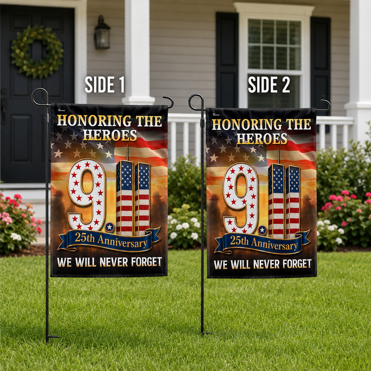 Honoring The Heroes 25th Anniversary – 9/11 Memorial Flag