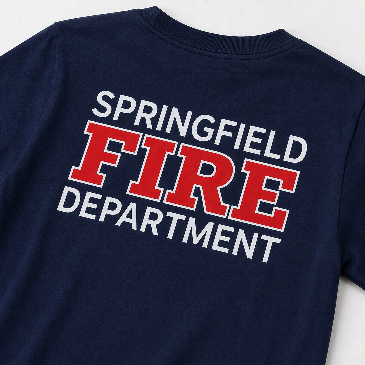 Firefighter Youth Tshirt with Maltese Cross - Custom Name Front & Optional Back