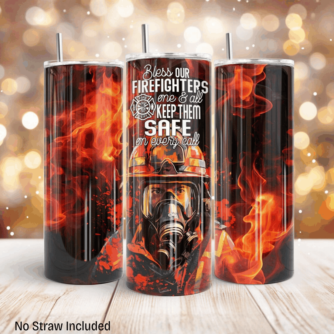Firefighter Prayer Tumbler