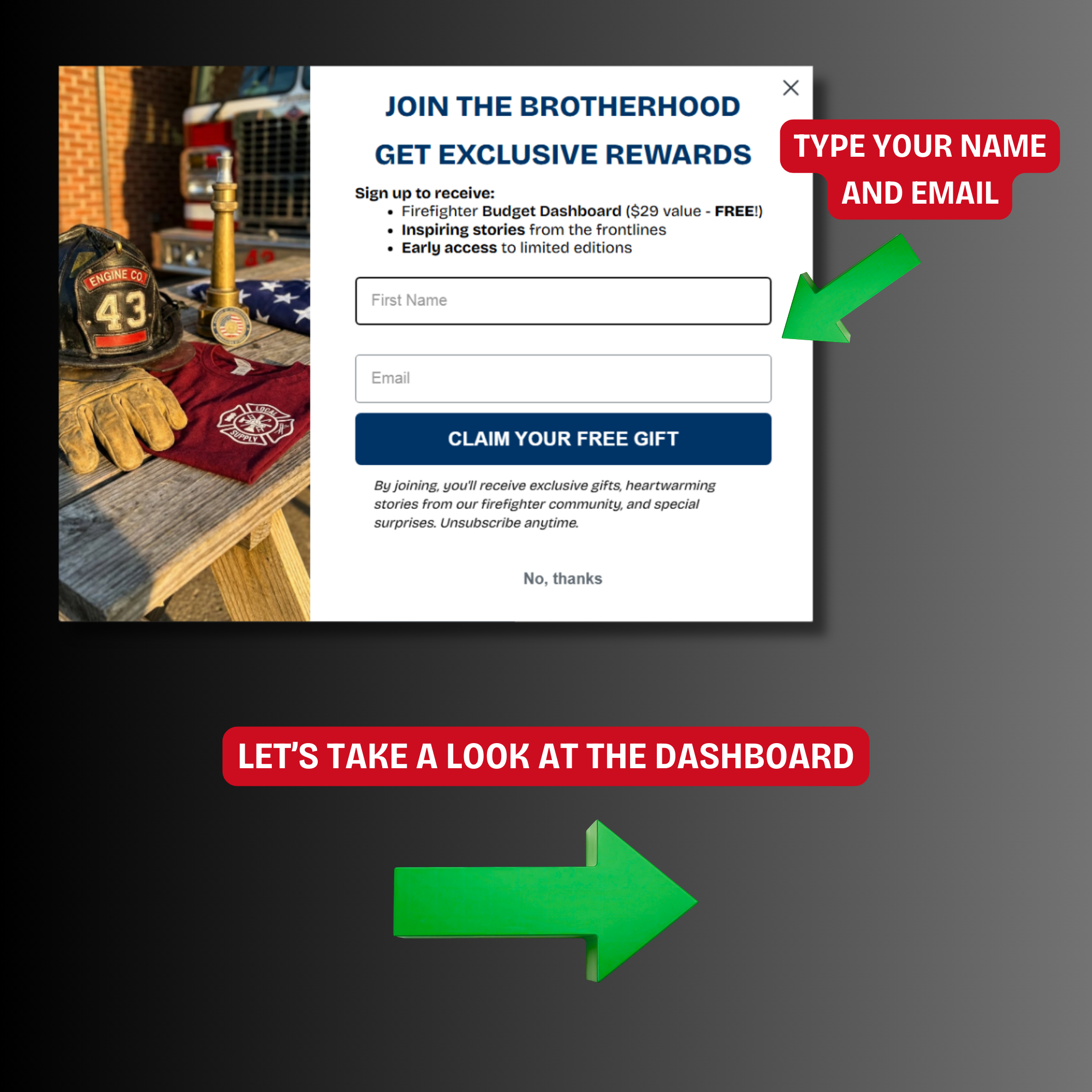 Monatliches Budget-Dashboard – entwickelt für die Feuerwehr-Community von FireRescue™