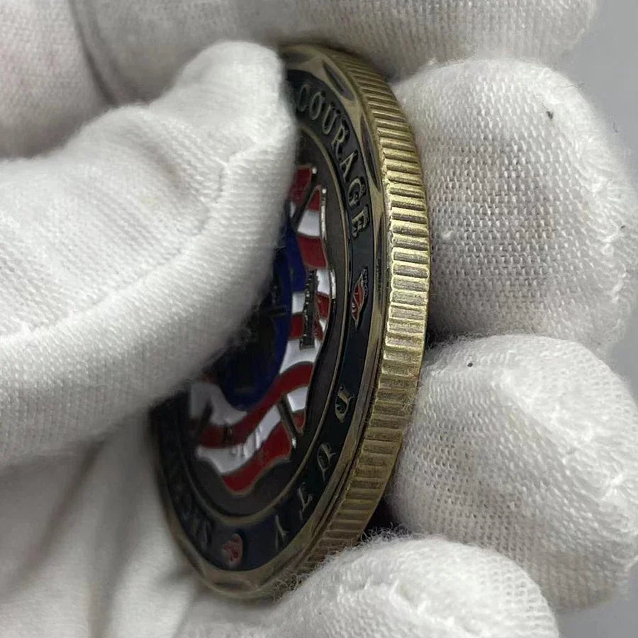SAN Florian Fireman Commemorative coin of the United States Military collection