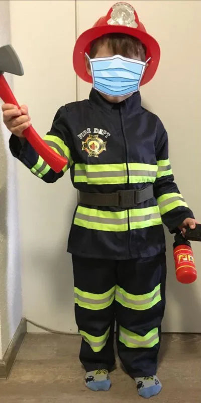 Feuerwehr-Kostümset für Kinder – Feuerwehruniform für Kinder