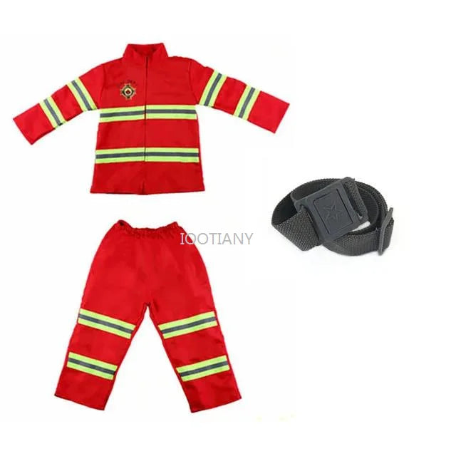 Feuerwehr-Kostümset für Kinder – Feuerwehruniform für Kinder