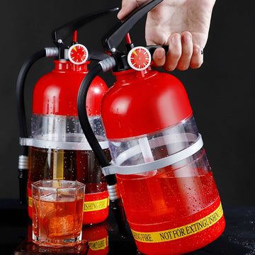 Distributeur de boissons en forme d'extincteur 1,5 L - Serveur de boissons pour fêtes
