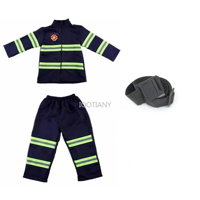 Feuerwehr-Kostümset für Kinder – Feuerwehruniform für Kinder