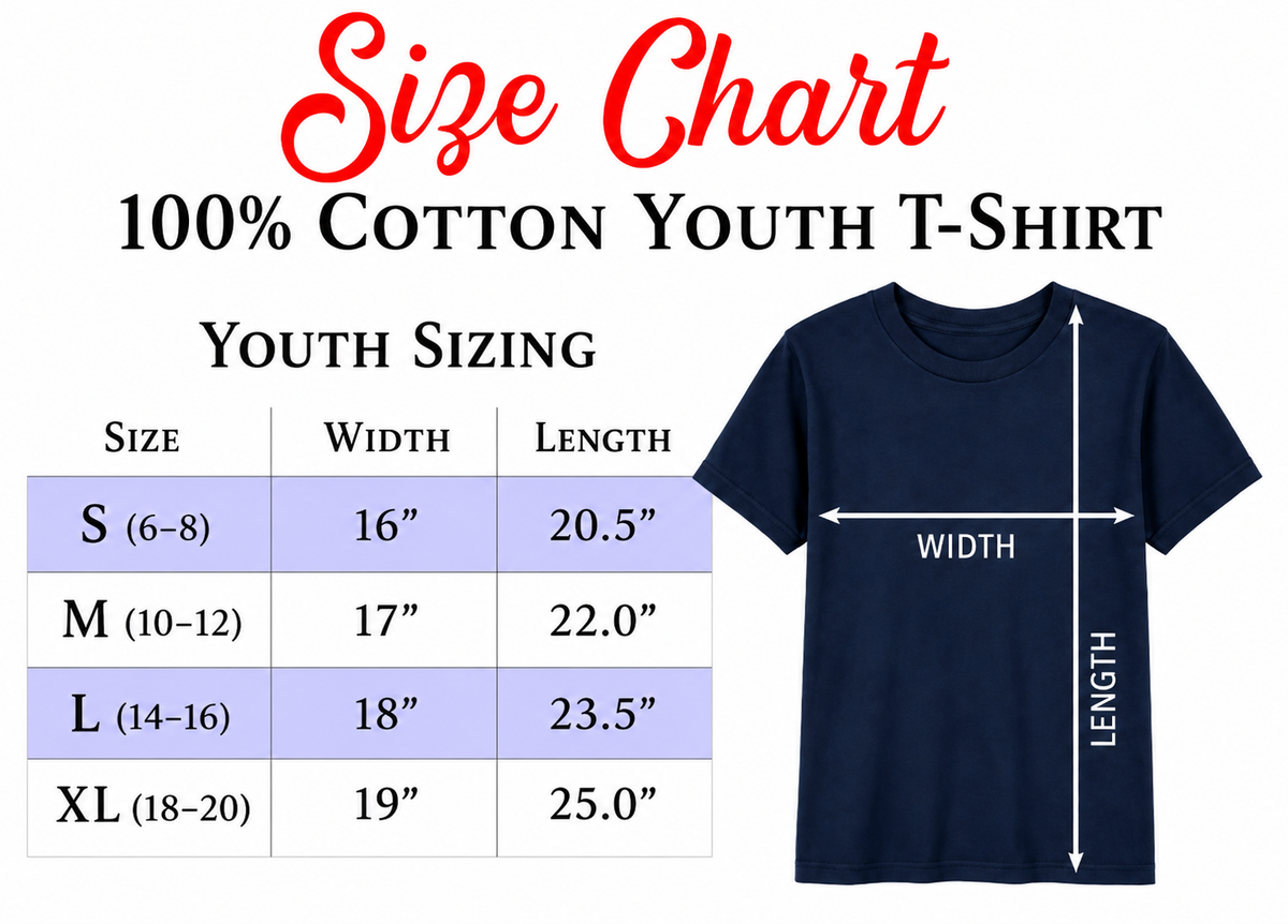 Firefighter Youth Tshirt with Maltese Cross - Custom Name Front & Optional Back