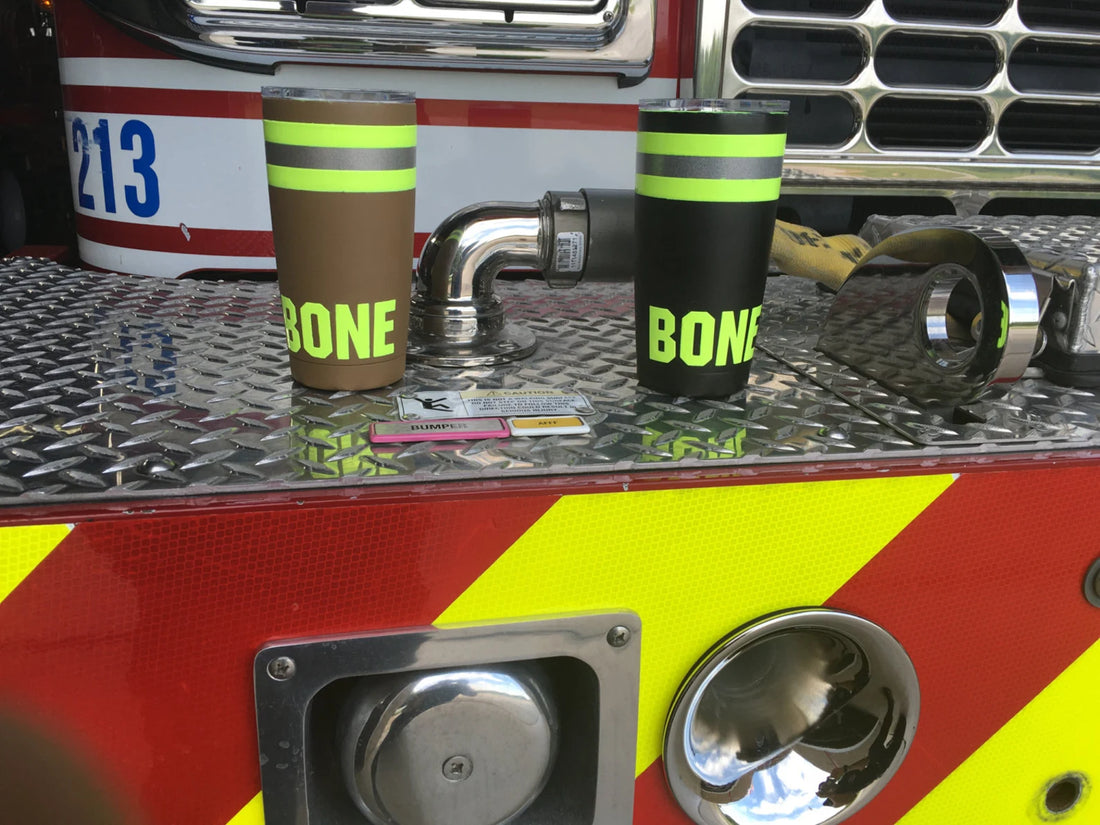 Bunkercup Firefighter Bunker Gear Cup