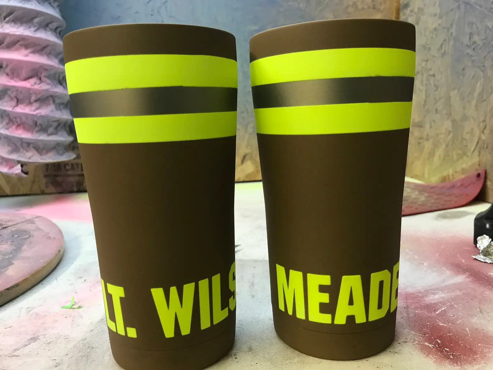 Bunkercup Firefighter Bunker Gear Cup