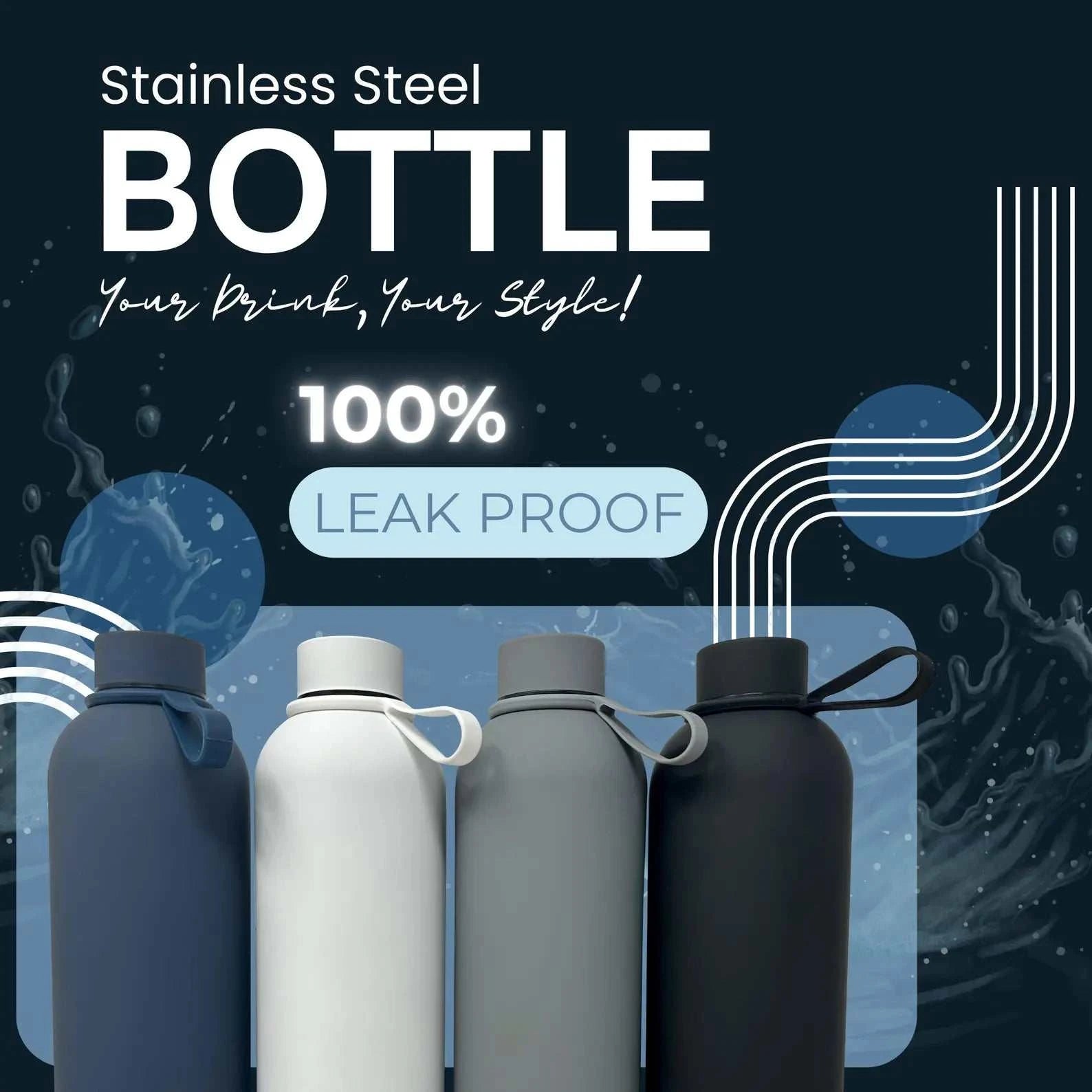 Custom Name Gym Water Bottle - Firerescuetm LLC